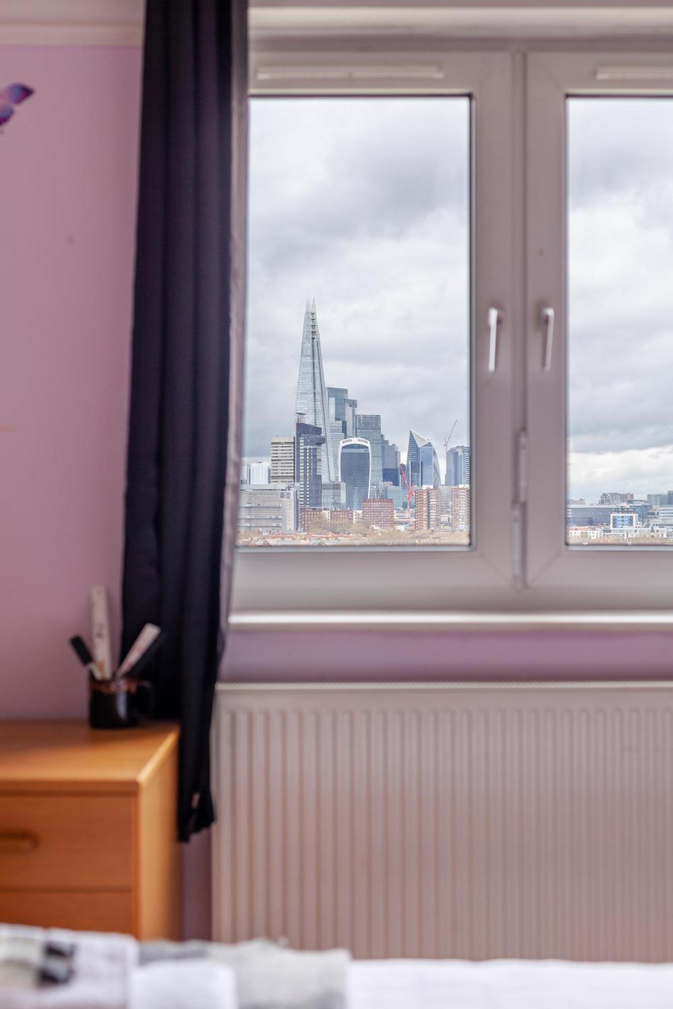 Elegant 1Br Flat With Balcony & City View, Walworth London Eksteriør bilde